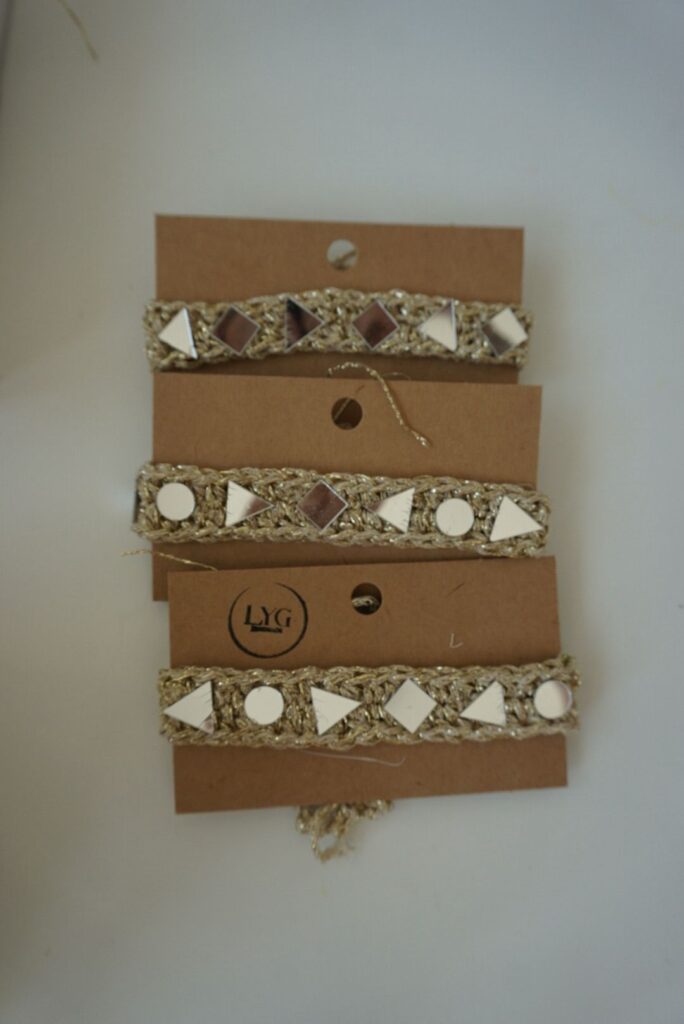 LYG choker- mirror oro chiaro